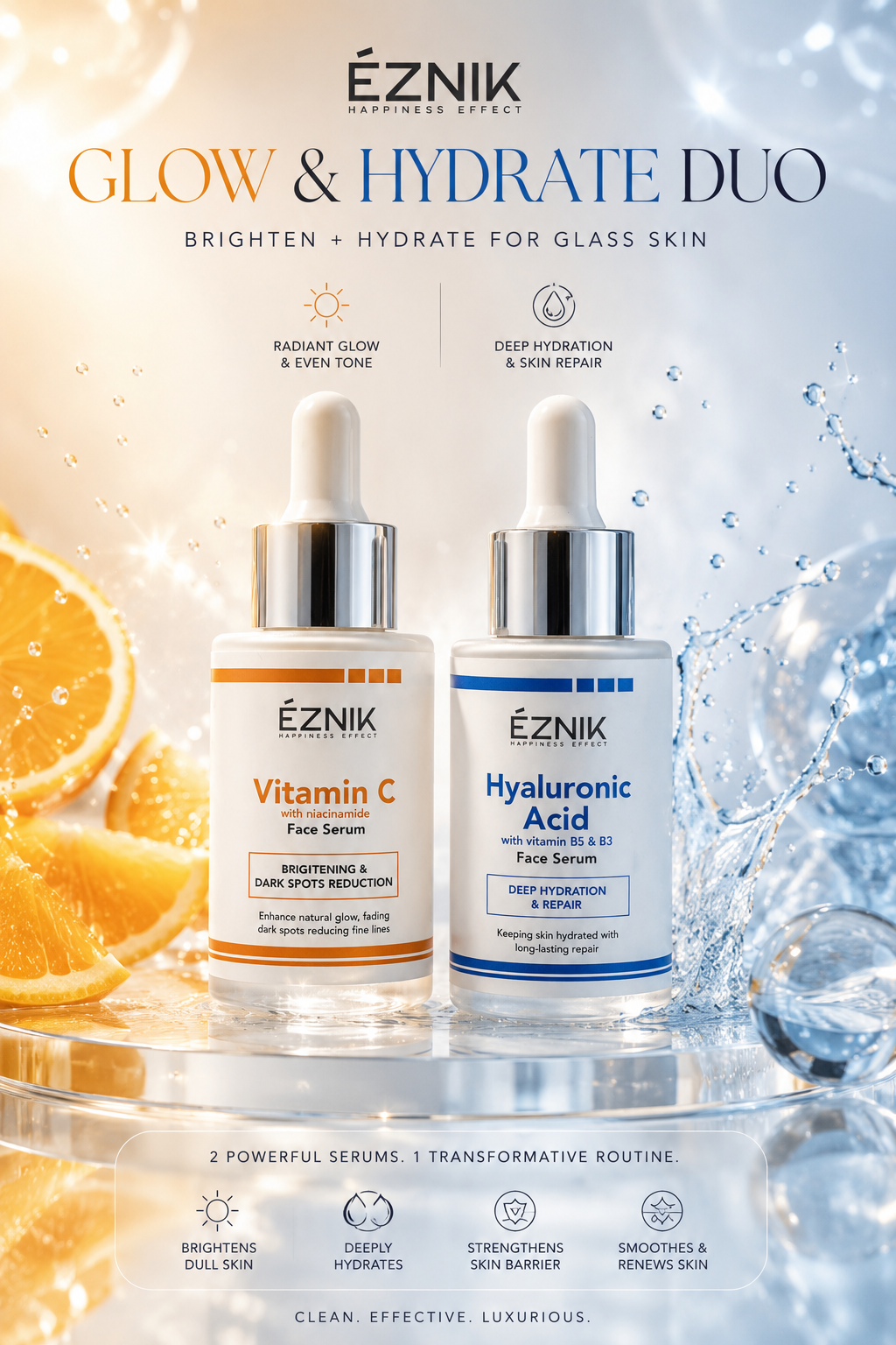 ÉZNIK Glow & Hydrate Duo